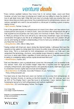 Amazon.com: Venture Deals: Be Smarter Than Your Lawyer and